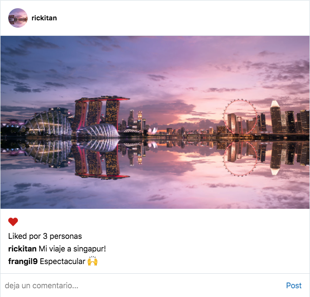 Clontagram post